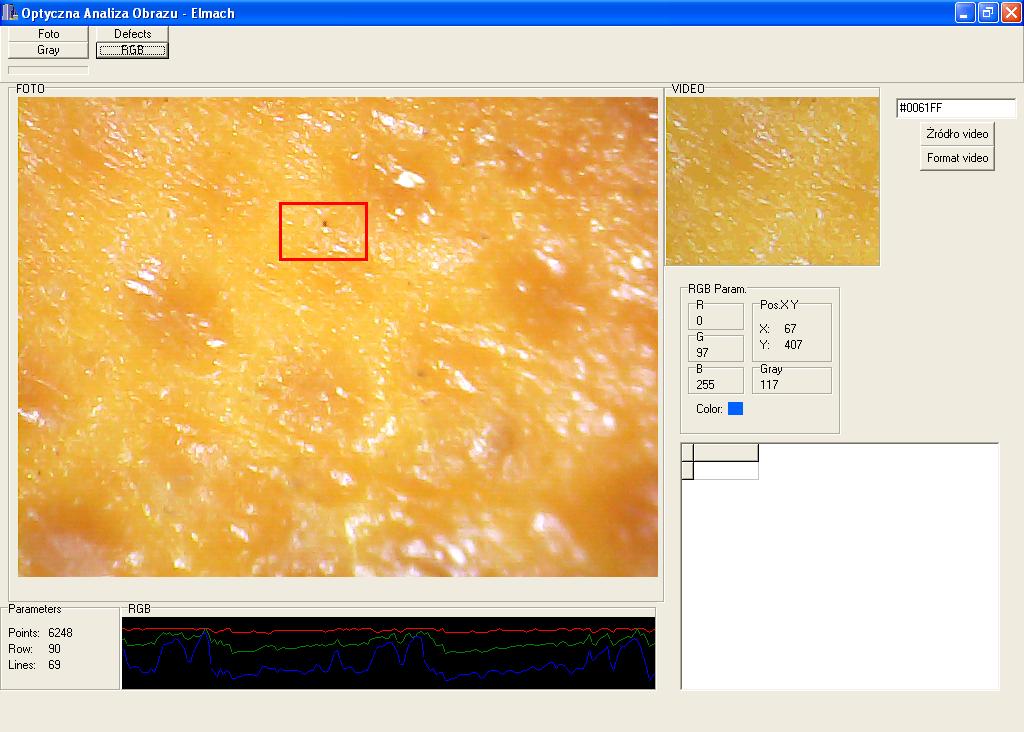 System analizy defektów
